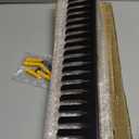 Sumnacon Wall Mountable Cable Hanger and Organizer Steel Cable Rack with 19 Cables Slots Width from 5-9mm,Sturdy Cables Holder Black Cord Rack Organizer for Office Studio Desk Bench Workshop