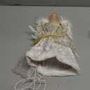 Christmas Angel Tree Topper: 12.6" Tree Toppers Angel with 8 Lighting Modes for Outdoor & Indoor Christmas Decorations- Elegant and Durable Lighted Tree Topper