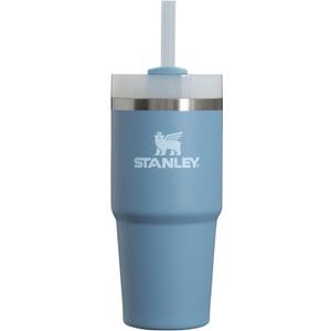 Stanley Quencher H2.0 Tumbler with Straw 14 oz | Flowstate 3-Position Lid | Cup Holder Compatible for Travel | Insulated Stainless Steel Cup | BPA-Free | Indigo