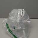 Pinkunn 12 Pcs 7 oz Plastic Vintage Wine Glasses Reusable Colored Goblets Patterned Drinking Water Glasses Cup Dishwasher Safe for Christmas Wedding Reception Party Supplies (Transparent)