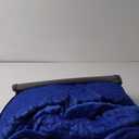 Wemore Minky Dot Weighted Blanket for Adults Queen Size 15 lbs, Soft Cozy Heavy Blanket for Bed and Couch, Breathable Blanket for All-Season with Glass Beads, Blue 60 x 80 inches