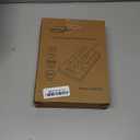 Surge Protector Power Strip-14 Outlets and 6 USB Ports, 6 Feet Flat Plug Extension Cord, 1850 Joules, Black, ETL Listed for Home, Office, Dorm Room