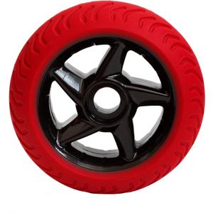 RIG 9800 Pro Replacement Wheels, Black/Red