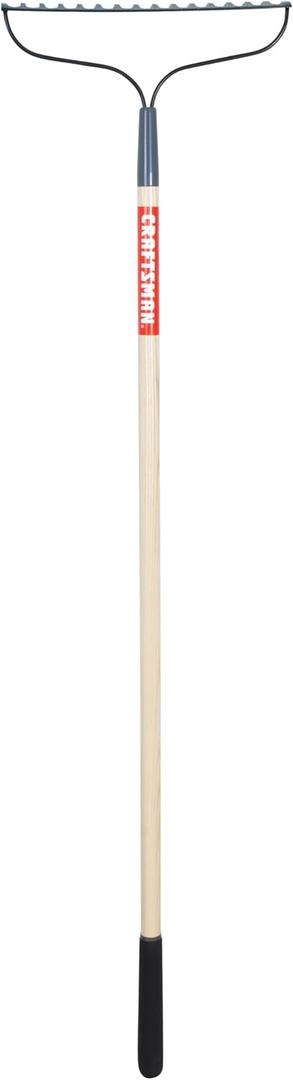 Wood Handle Garden Rake