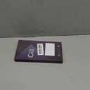 360 Spin CD Stand for iPhone 17 Pro Case Compatible with Magsafe Ring [Never Yellow][DIY Glitter Cardstock] Camera Protection Plating Clear Cute Phone Case for Women Girls 6.3'', Deep Blue