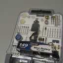 Chicago  Rotary Tool Kit with 149 Accessories, Rechargeable Power Rotary Tool for Engraving, Sanding, Polishing, Drilling, Grinding, Small DIY Crafts