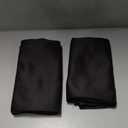 NICETOWN Short Curtains 36 inches Long, Black Out RV Bunk Panels, Kitchen Window Curtains Over Sink, Thermal Insulating Blackout Drapes/Draperies for Small Window (2 Panels, 42 inches Wide)