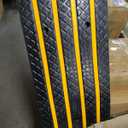 VEVOR Car Driveway Rubber Curb Ramp, 33069 lbs Load Capacity, 2.6 inch Rise Curbside Bridge Ramp with Yellow Reflective Strips, Suitable for Loading Dock, Warehouse, Garage, Sidewalk (3 Pack)