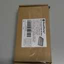 SheeChung RV Furnace Vent Screen, Flying Insect Screen Water Heater Cover for Camper, 7.5 x 4.1 x 1.3 Inch, Stainless Steel Screen with Installation Tool & Silicone Rubber