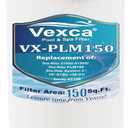 Vexca® Swimming Pool Filter Cartridge Compatible with sta-rite 27002-0150S Pool and Spa D.E. Filter, Compatible with sta-rite PLM150 and System 2 Modular Media, 150 Sq.Ft, 1 Pack