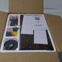 42 Inch Farmhouse Ceiling Fan with Lights 2 Pack, Rustic Black Ceiling Fans with Remote, 5 Dual Finish Blades, Quiet 6 Speed Reversible DC Motor, Caged Industrial Fan for Bedroom, Living Room, Patio