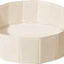 31 Inch Beige Ball Pits for Toddlers Dogs Cats, Kids Ball Pits Play Tent, Collapsible Ball Pits Crawl Playpen Ball Pool with Storage Bag, Gift for Boys Girls Dogs Pets Birthday (Balls Not Include)