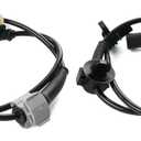 2PCS Front ABS Wheel Speed Sensor Left & Right Compatible with 2014-2020 Chevy Silverado 1500 Suburban Tahoe, GMC Sierra 1500 Yukon XL, Cadillac Escalade ESV ABS Sensor Replace 20971873 23498355