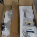 Black and Gold Bathroom Vanity Light 3-Lights Bathroom Light Fixtures Over Mirror with Clear Glass Shade 22.4 inch Wall Sconce Lighting Bath(Exclude E26 Bulb)