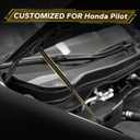 Hood Struts for Pilot 2023 2024 2025 2026 - Hood Lift Support, No Drill Front Gas Shock Lift Supports Compatible with Honda Pilot Accessories