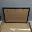 13x19 Picture Frame Set of 2, Wood Frame with Real Glass, Wide Border, 13X19 in