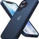 for iPhone 17 Case [16FT Military Grade Shockproof], Anti-Slip Anti-Scratch, Slim Translucent Frosted Matte Phone Cover, Case for i Phone17 6.3", Blue