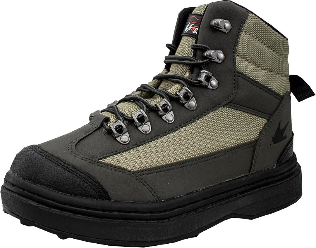 FROGG TOGGS Men's Hellbender Waterproof Fishing Wading Boot for Fishing in Felt or Cleated (9)