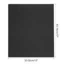 uxcell Corrugated Plastic Sheets,4mm Black Blank Yard Lawn Signs,17Inch x 13Inch Waterproof Sign Blank Board 5pcs