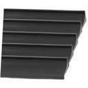 Alipis 2M Sink Water Barrier Adhesive Splatter Guard Kitchen Counter Protector for Sink Area High Grade Easy to Clean Efficient Water Blocking 10 packs