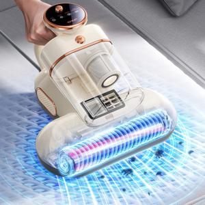 Anti-allergen Bed Vacuum Cleaner Mattress Vacuum Cleaner with UV-C Light & High Heating Tech & HEPA Filter & Ultrasonic & Anion,17Kpa Suction 500W Powerful Handheld Vacuums for Dust, Pet Hair - Corded Anti-allergen Bed Vacuum Cleaner Mattress Vacuum Cleaner with UV-C Light & High Heating Tech & HEPA Filter & Ultrasonic & Anion,17Kpa Suction 500W Powerful Handheld Vacuums for Dust, Pet Hair - Corded