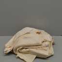 10x10ft Wrinkle Free Backdrop Curtain for Parties Soft Fabric Drapes Wedding Cream Curtain Backdrop for Birthday Party Decorations Background for Photography 5x10ft,2 Panels