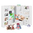 Baby Keepsake Box - Baby Memory Box - Baby Boy Girl Keepsake Box Tins Memory Box Pregnancy Baby Bubbs Storage Box Baby First Year Box Library Baby All-in-One Organizer