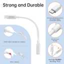 2 x OPSO USB Type C to 3.5mm Female Headphone Jack Adapter, (2-Pack) USB C to Aux Audio Dongle Cable Cord for iPhone 15/15 Pro/Pro Max/Plus, Samsung Galaxy S23/S22/S21 Ultra, iPad Pro, MacBook, Pixel XL