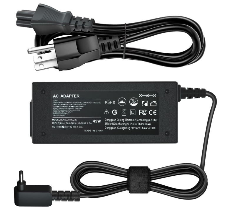 Ursulan 45W Charger fit for Acer Aspire 3 5 A315-23 A315-24P A315-35 A515-54 A515-54G A515-45 A515-33 A515-44 A515-56 A515-56G A515-56T A515-55 A515-46 Laptop Power Cord
