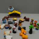 Nativity Advent Calendar 2025 Kids with Light, 25 Days Christmas Countdown Christian Advent Calendar Kids Nativity Play Set, Small Nativity Scene Toy for Toddler Children Religious Gifts