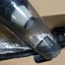 Handheld Vacuum Cordless Rechargeable, Car Vacuum Cleaner with LED, USB Charge, 1.65LBs Hand Vacuum Cordless, for Car/Home/Pet (Black)