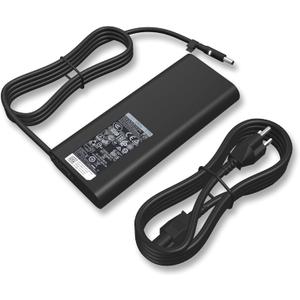 130W 4.5mm Tip Laptop Charger Compatible with dell XPS 15 7590 9530 9550 9560 9570 OptiPlex 3050 3060 7050 inspiron 16 Plus 7640 7620 7630 7730 0V363H HA130PM130 Power Supply Cord