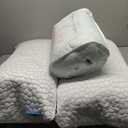 Cooling Pillow King Size Set of 2, Adjustable Bed Pillows for Sleeping, Luxury Shredded Memory Foam Pillows King 2 Pack,Adjustable Pillow for Side,Back,Stomach Sleepers,Soft Yet Supportive Firm Pillow (Original White (Cooling))