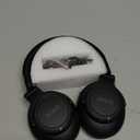 KVIDIO Active Noise Cancelling Headphones, 70 Hours Playtime Bluetooth Headphones Wireless with Microphone, Transparency Mode, Deep Bass and Hi-Fi Stereo Sound Over Ear for Travel Office (Black)