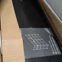 LUMTOK 10-Drawer Dresser, Fabric Dressers Drawers for Bedroom, Hallway, Nursery, Closets, Steel Frame, Wood Top, Easy Pull Handle (Black Wood Veins)