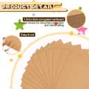 Henoyso 210 Pack 11 X 14 Inch Brown Cardboard Sheets