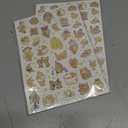 2 x Cute Banana Temporary Tattoos - 96 Pcs Banana Animals Tattoo Stickers for Kids, Birthday Party Favors Goodie Bag Fillers Supplies Decorations, School Prizes Rewards Gifts (8 Sheets)