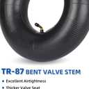 GICOOL 13x5.00-6 Inner Tube, 2 Pack with TR-87 Valve Stem, Heavy Duty, Universal Fit for Razor Dirt Quad Lawn Mowers, ATVs, Yard Tractor, Snow Blower