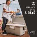 Coleman Classic Series Insulated Portable Cooler, Leak-Resistant Outdoor Hard Cooler Keeps Ice up to 5 Days, 10 Quart