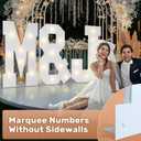 Bugame Marquee Letters - Large Light Up Letters for Birthday, Wedding, Baby Shower & Party Decor - 3 Feet Tall - Warm Light - Y