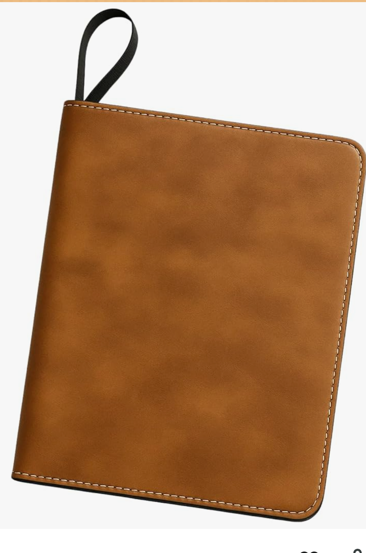 Crimitidex PU Leather Trading Card Binder | 9-Pocket Zip Binder with Removable Sleeves for TCG, MTG, and Sports Cards (Brown)