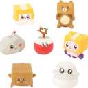 LankyBox Mini Mystery Figures  Party Pack 24-Pack - Series 3, Collectible Mini Figures, Squishy Figures, Officially Licensed LankyBox Merch