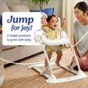 Graco® Jumpstart 4-in-1 Adjustable Infant Activity Bouncer & Jumper, Versatile Baby Swing, Floor Seat, and Kids Chair with Snack Tray, Wren