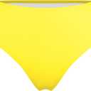 ZAFUL Women's Tankini Swimsuit Tiered Ruffle Top Backless High Waist Bikini Set 2 Piece Bathing Suit Summer Beachwear (3-Yellow, S) (Yellow, S)