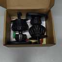 LISEN 2 Pack Magnet for Phone Car Mount Magnetic Phone Holder for Your Car Vent 6 Military Magnets Vent Cell Phone Holder Mount for Car Plate Fit All iPhone 16/15/14/13 Pro Max Plus Samsung S25 (Black)