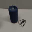 Ortizan Portable Bluetooth Speaker: IPX7 Waterproof, 24W Loud Sound, Deep Bass, Bluetooth 5.3, LED Lights, Wireless Stereo Pairing, 30H Playtime, for Home/Outdoor/Party/Beach, Birthday Gift (Blue)