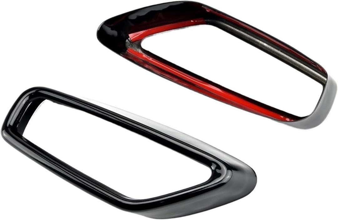 Car Tail Muffler Exhaust Pipe Output Cover Parts Fit For BMW 5 Series G30 G38 2018-2022 External Accessories