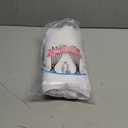 White Backdrop Curtains 2 Panels, 10 Feet Wrinkle-Free Polyester Photography Backdrop Drapes for Wedding Baby Shower Party Background Backdrop Stand- 8FTX10FT (White)