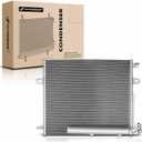 A-Premium Air Conditioning A/C Condenser Compatible with Mercedes-Benz GL-Class GL320 GL350 GL450 GL500 GL550, ML-Class ML320 ML350, R-Class R320 R350