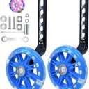Training Wheels for12/14/16/18/20 Inch BicycleFlash Mute Wheel (blue)